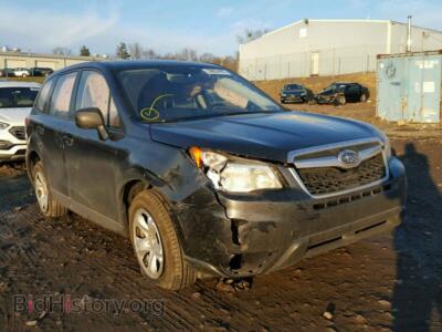 2014 Subaru FORESTER Forester 2, черный — VIN JF2SJAAC4EH410413, Copart