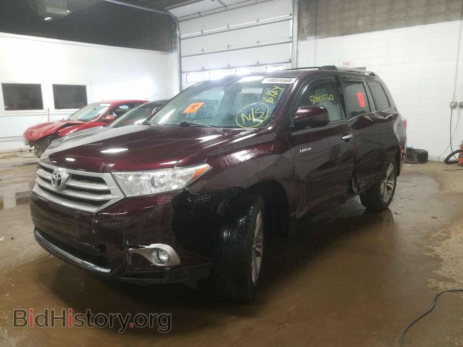 2012 TOYOTA HIGHLANDER - VIN: 5TDDK3EH0CS140725 - Фото 2