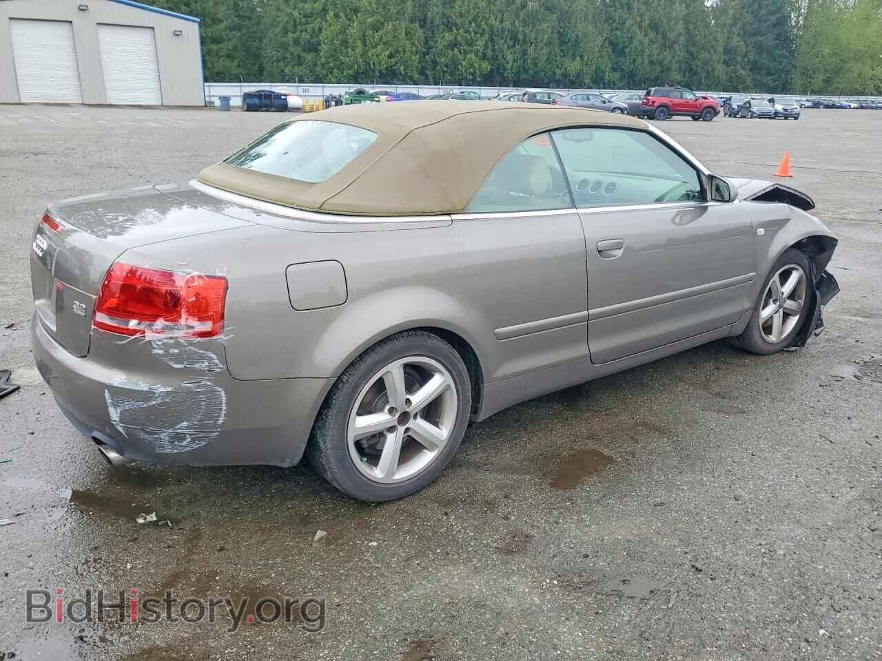 2007 AUDI A4 - VIN: WAUDH48HX7K018089 - Photo 3