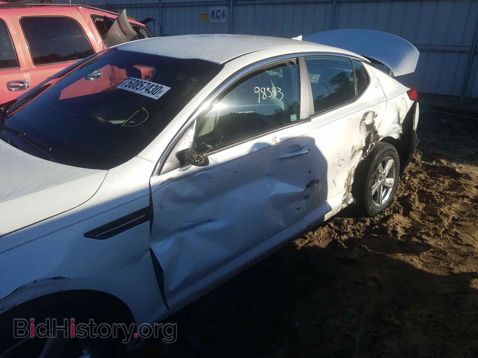 2014 KIA OPTIMA - VIN: KNAGM4A72E5449340 - Фото 9