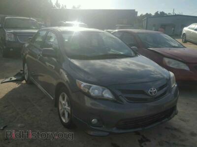 2011 Toyota COROLLA BA, серый — VIN 2T1BU4EEXBC644848, Copart