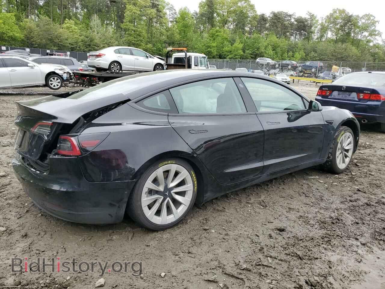 2022 TESLA MODEL 3 - VIN: 5YJ3E1EA4NF291214 - Фото 3