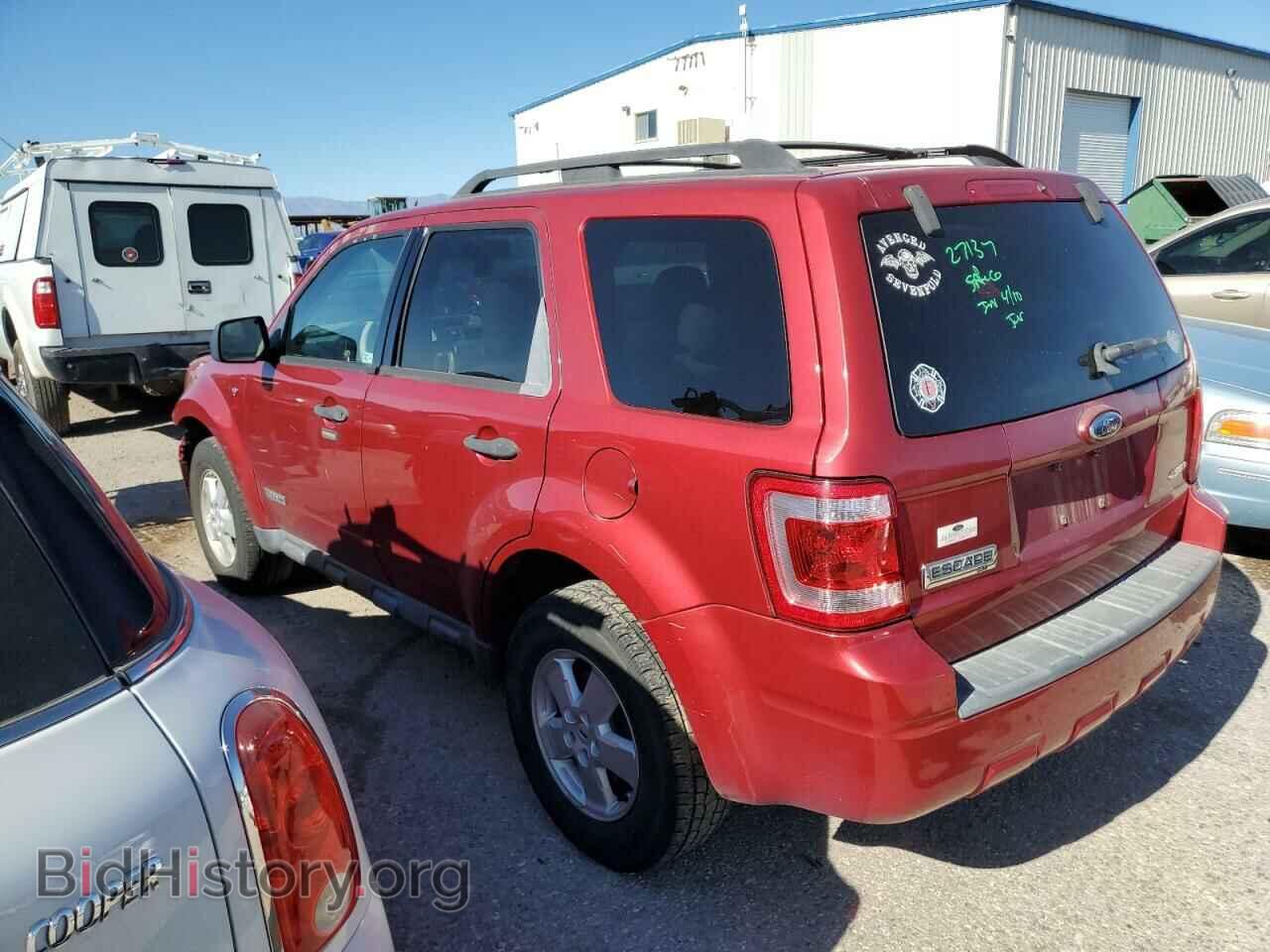 2008 FORD ESCAPE - VIN: 1FMCU93108KE50754 - Фото 2