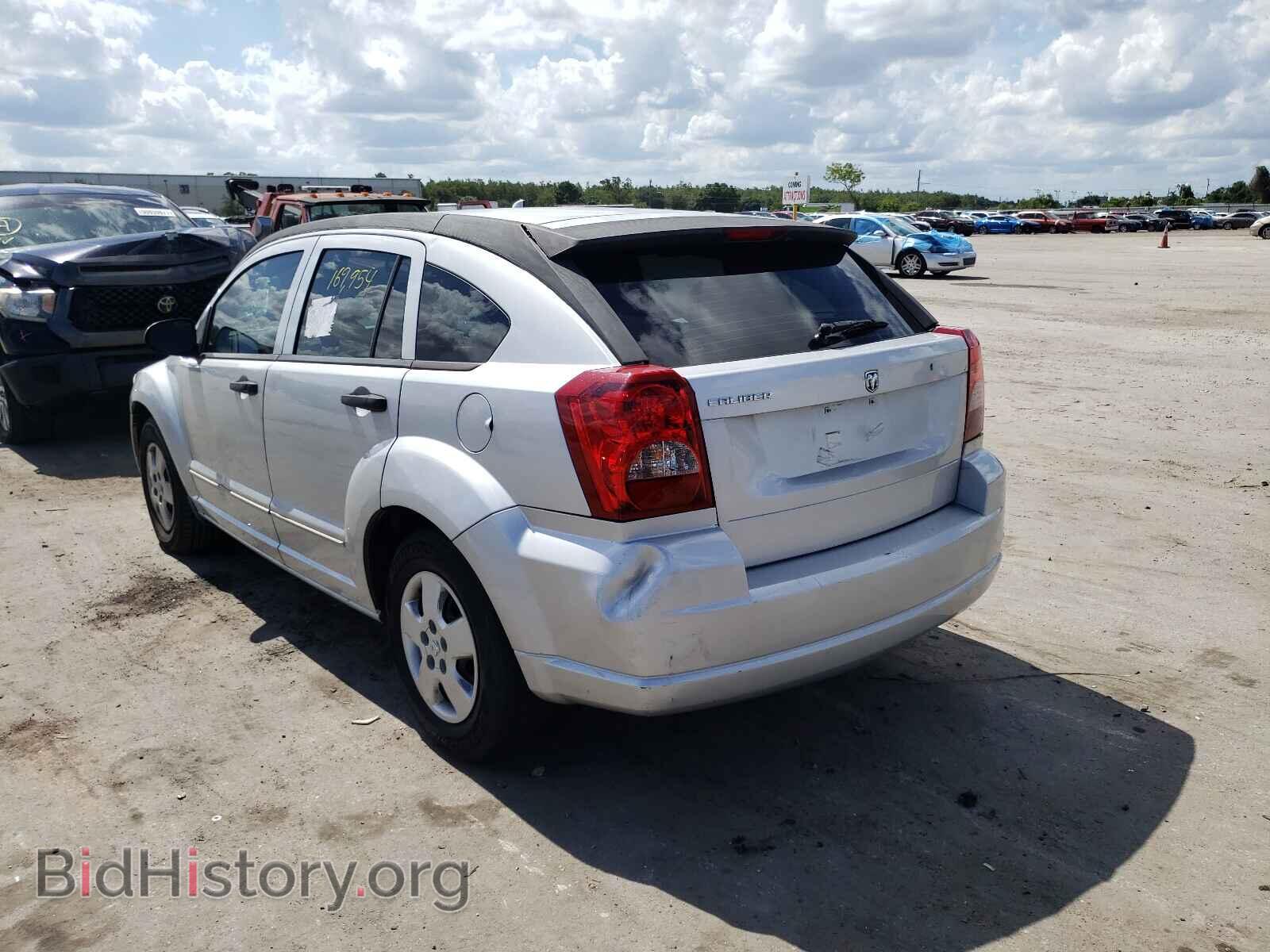 2007 DODGE CALIBER - VIN: 1B3HB28B87D233109 - Фото 3