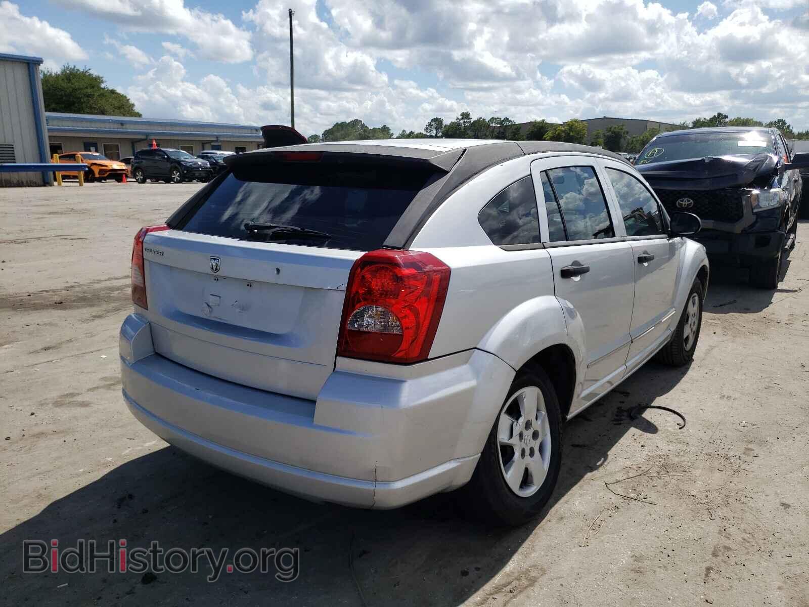 2007 DODGE CALIBER - VIN: 1B3HB28B87D233109 - Фото 4