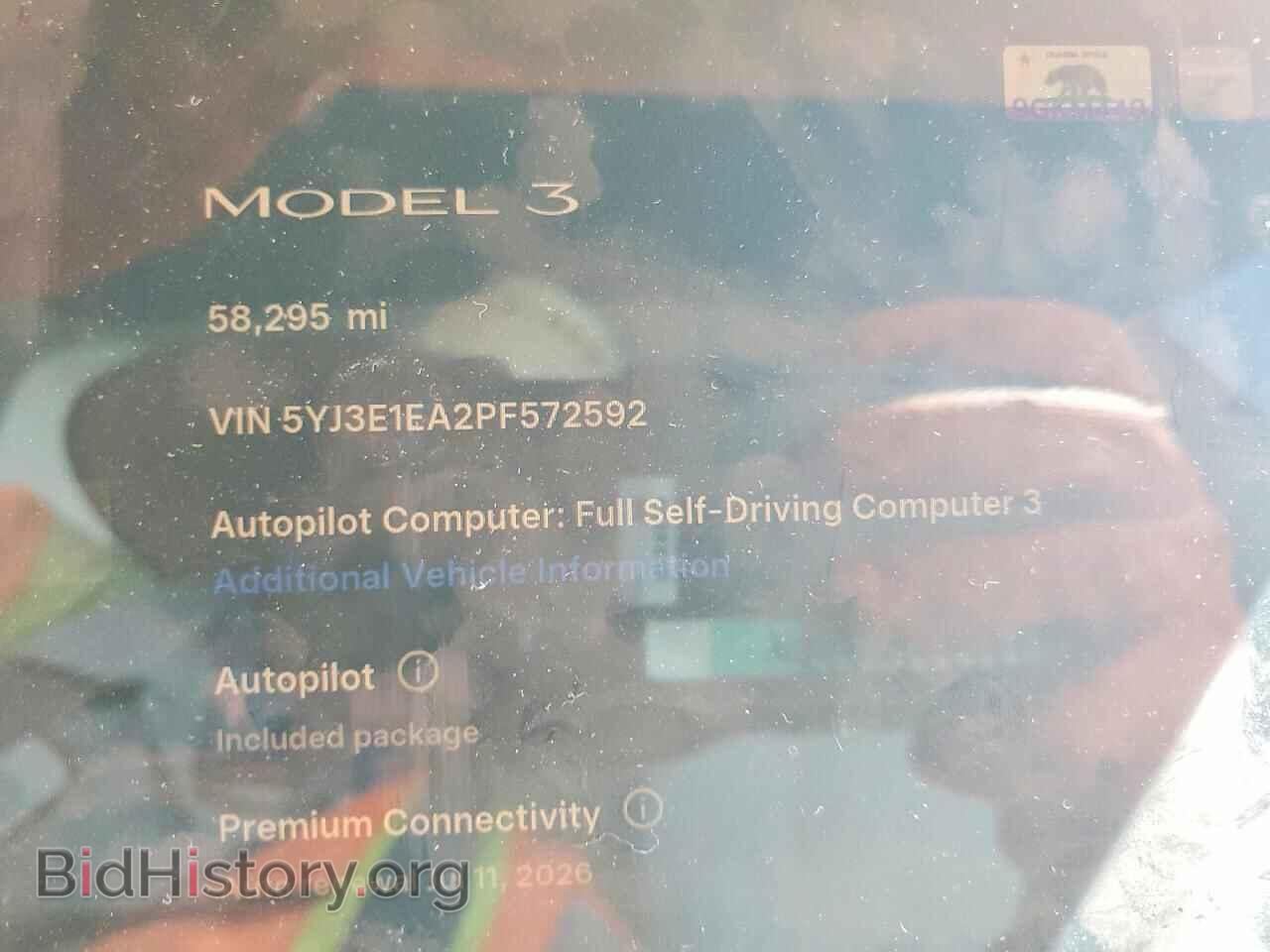 2023 TESLA MODEL 3 - VIN: 5YJ3E1EA2PF572592 - Photo 9