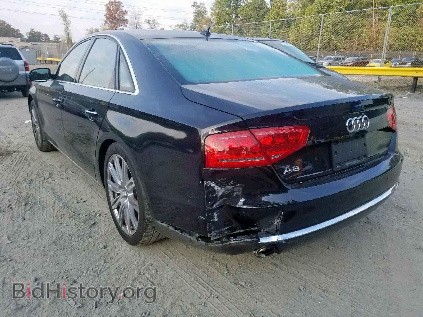 2014 AUDI A8 - VIN: WAUAGAFD9EN012168 - Фото 3