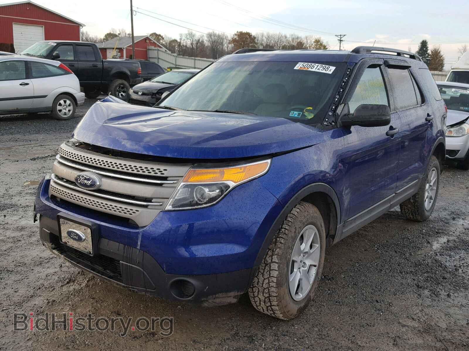 2014 FORD EXPLORER - VIN: 1FM5K8B82EGB39705 - Фото 2