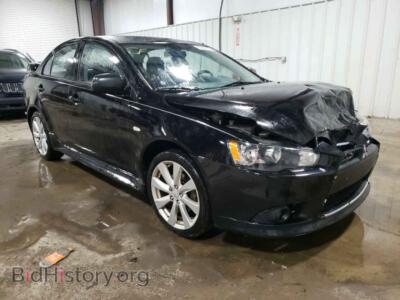 2014 Mitsubishi LANCER Lancer GT, black — VIN JA32U8FW4EU000511, Copart