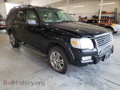 2010 Ford EXPLORER Explorer L, черный — VIN 1FMEU7FE9AUA98599, Copart