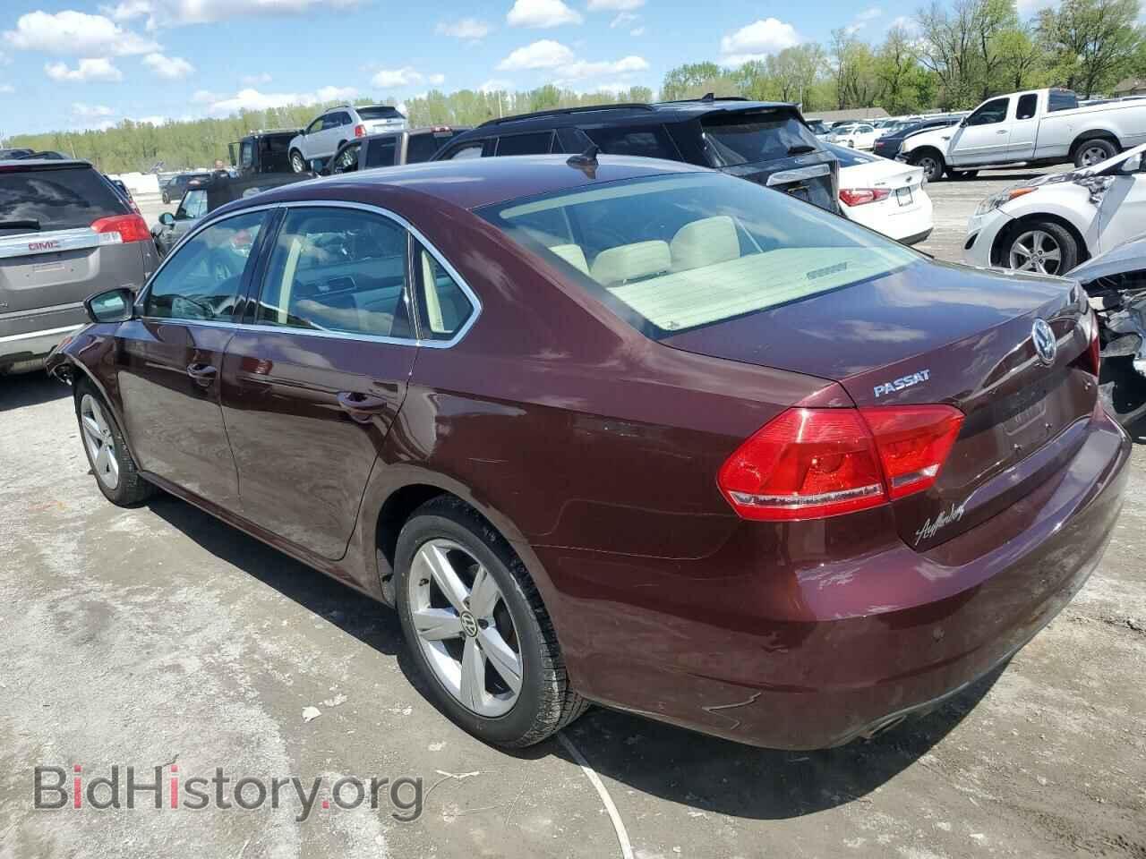 2013 VOLKSWAGEN PASSAT - VIN: 1VWBN7A39DC005744 - Фото 2