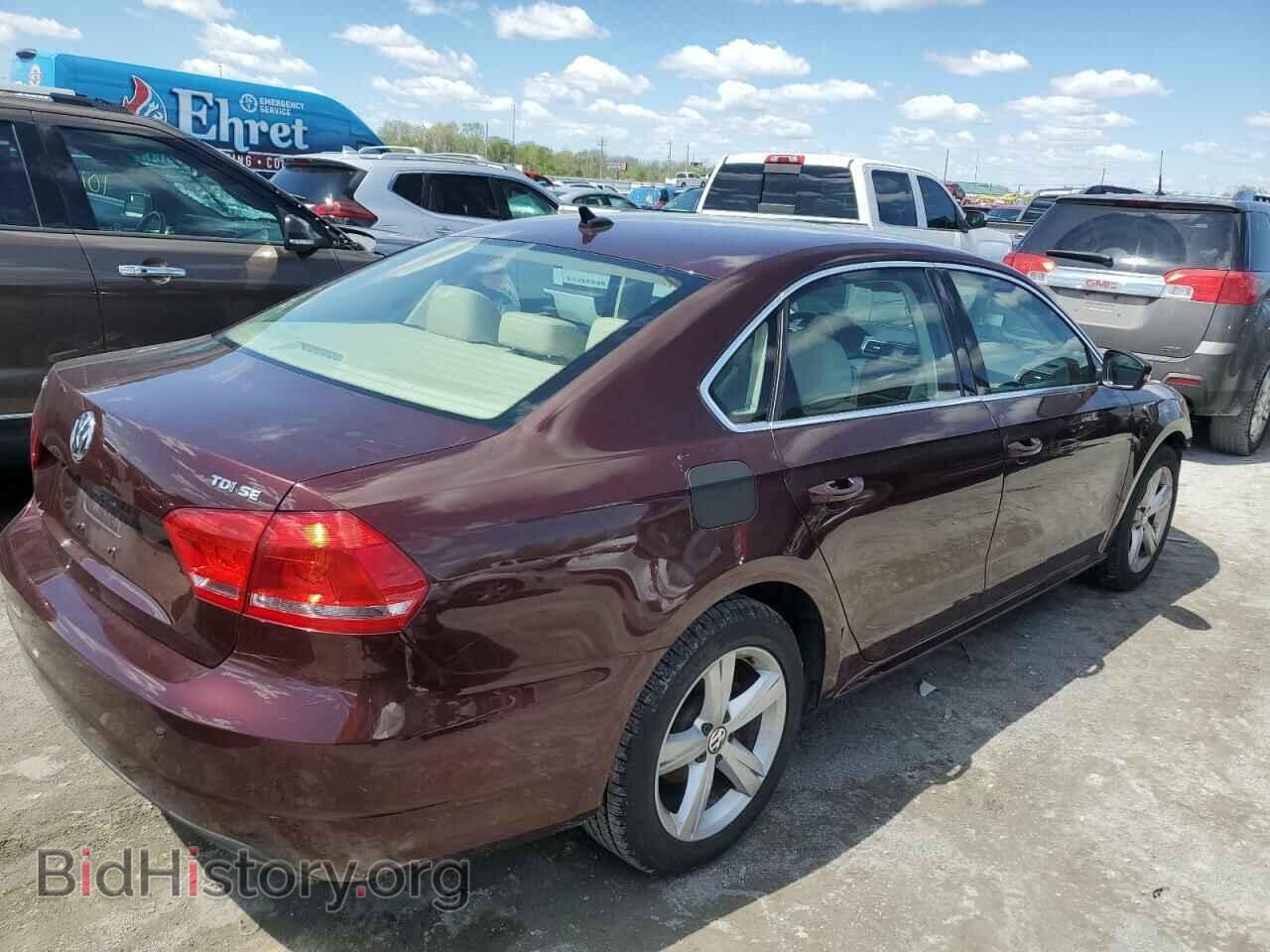 2013 VOLKSWAGEN PASSAT - VIN: 1VWBN7A39DC005744 - Фото 3