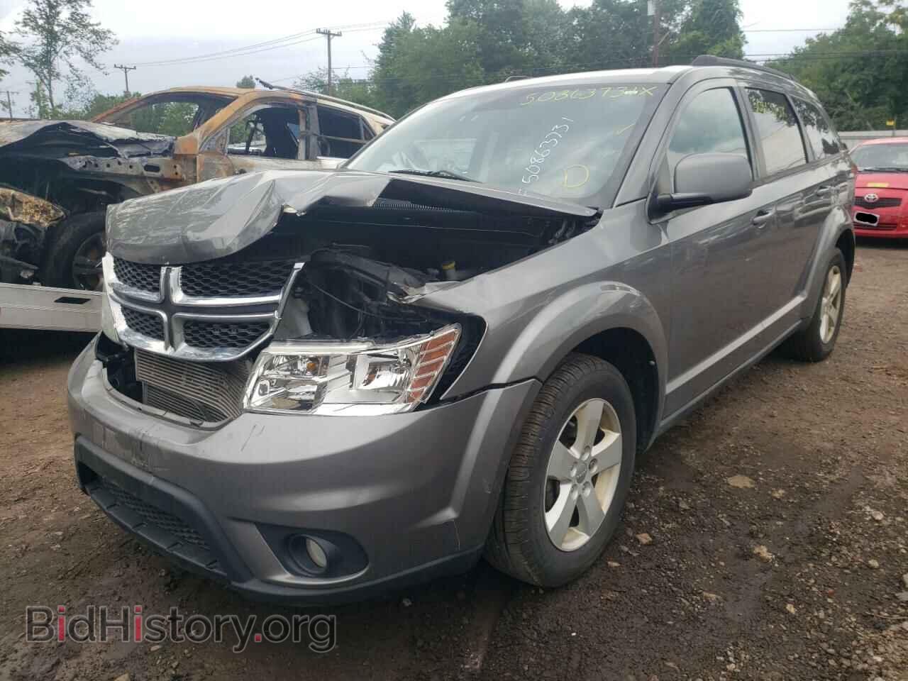 2012 DODGE JOURNEY - VIN: 3C4PDCBG9CT231923 - Фото 2