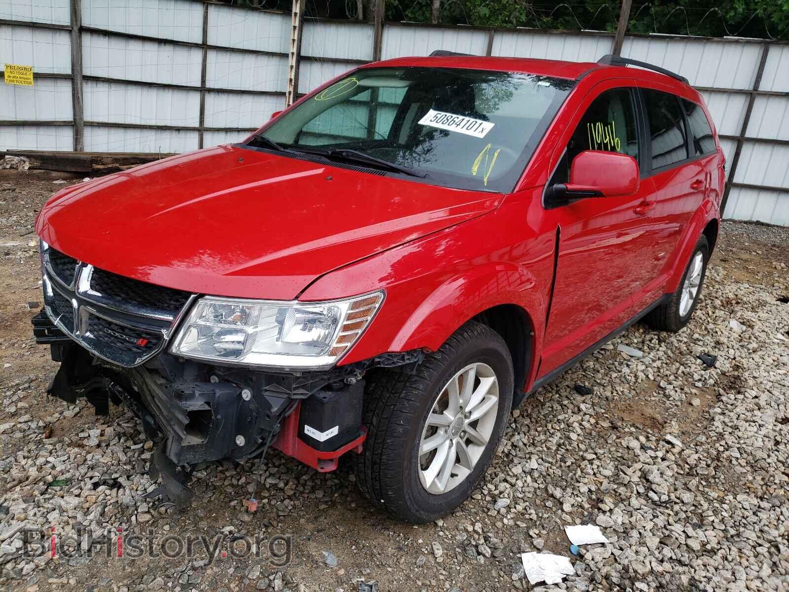 2013 DODGE JOURNEY - VIN: 3C4PDCBGXDT704455 - Фото 2