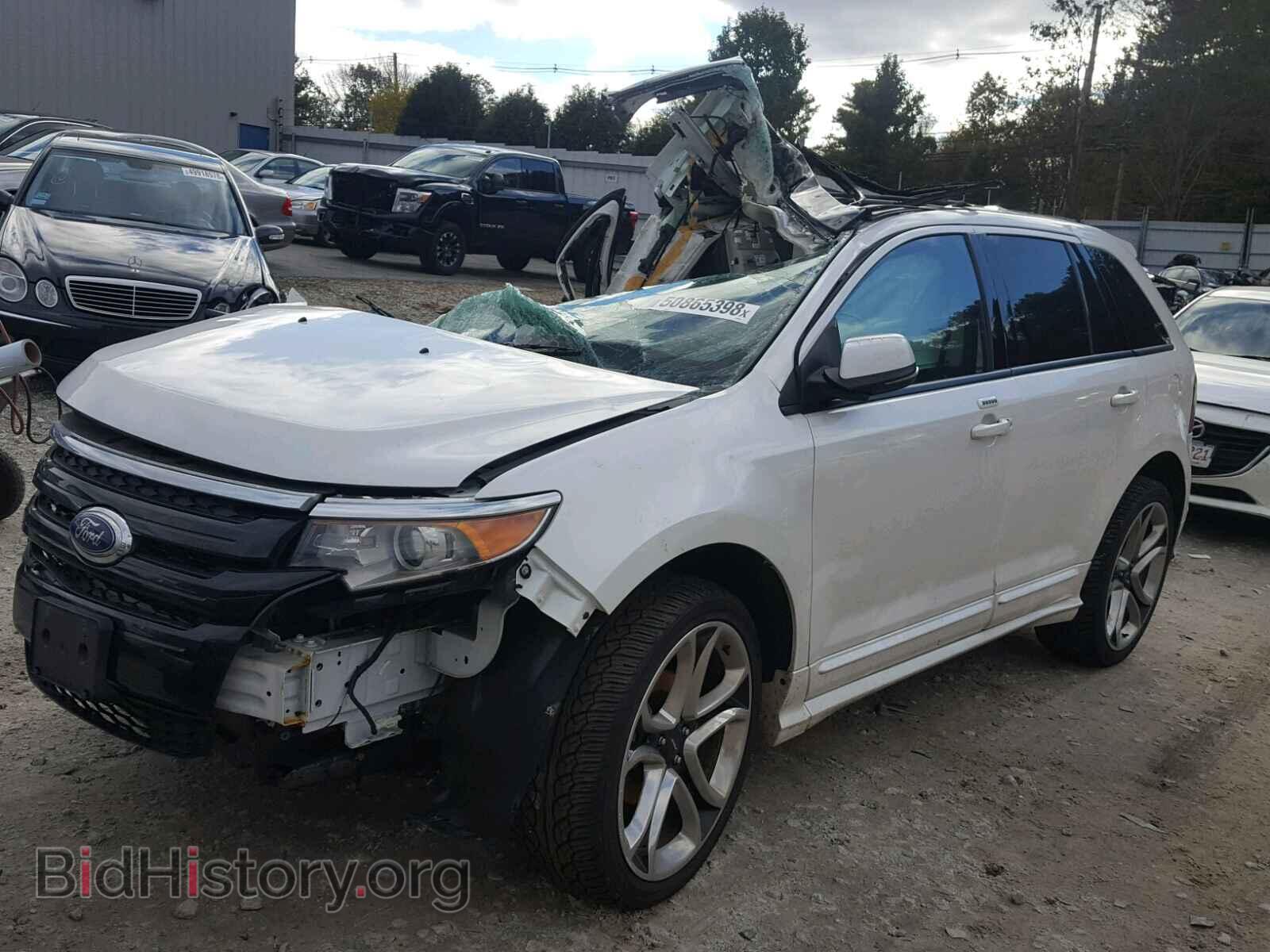 2013 FORD EDGE - VIN: 2FMDK4AKXDBC20118 - Фото 2