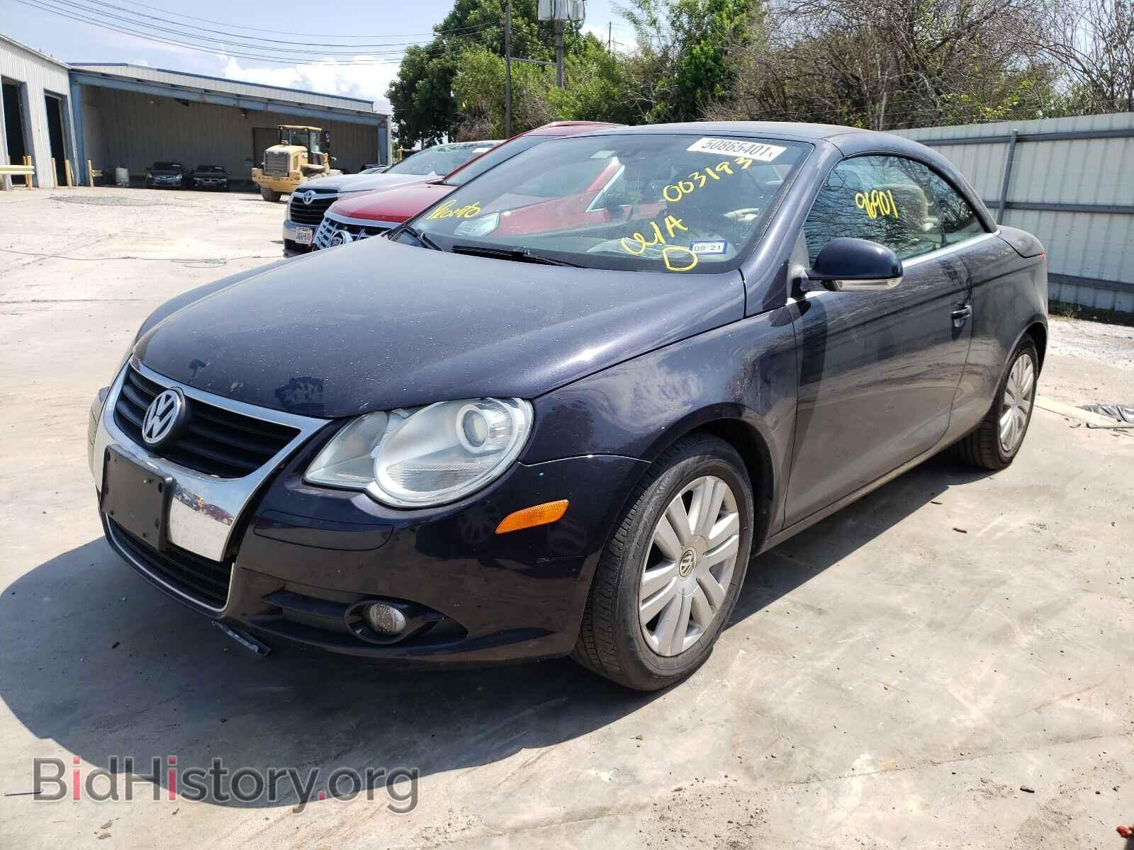 2007 VOLKSWAGEN EOS - VIN: WVWFA71F67V003193 - Фото 2