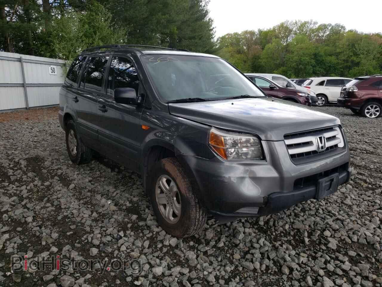 2007 HONDA PILOT - VIN: 2HKYF18167H504215 - Фото 4