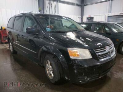 2010 Dodge CARAVAN Grand Cara, черный — VIN 2D4RN5D12AR131675, Copart