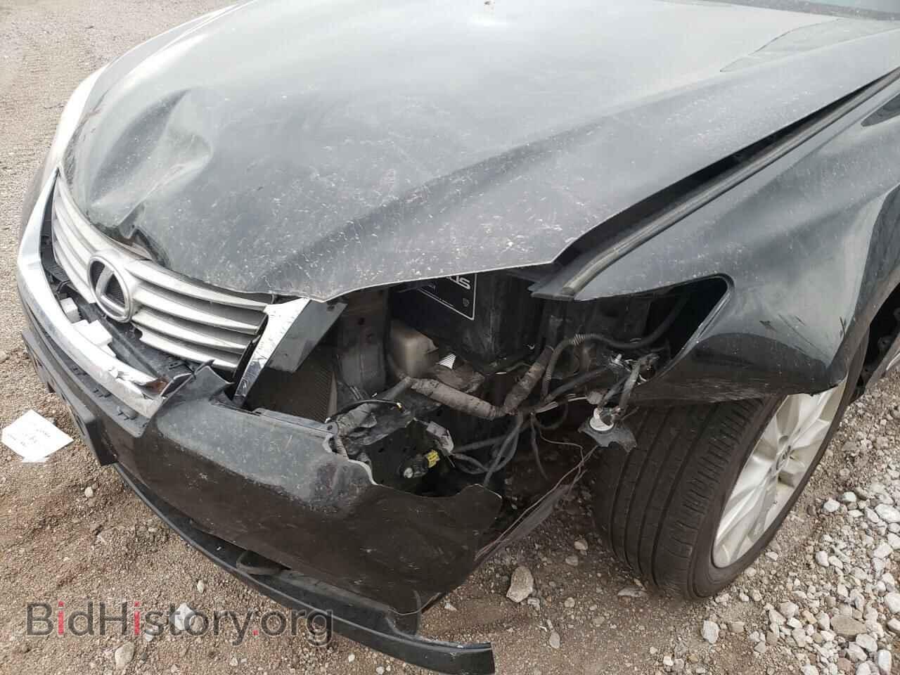 2012 LEXUS ES350 - VIN: JTHBK1EG7C2476347 - Фото 9