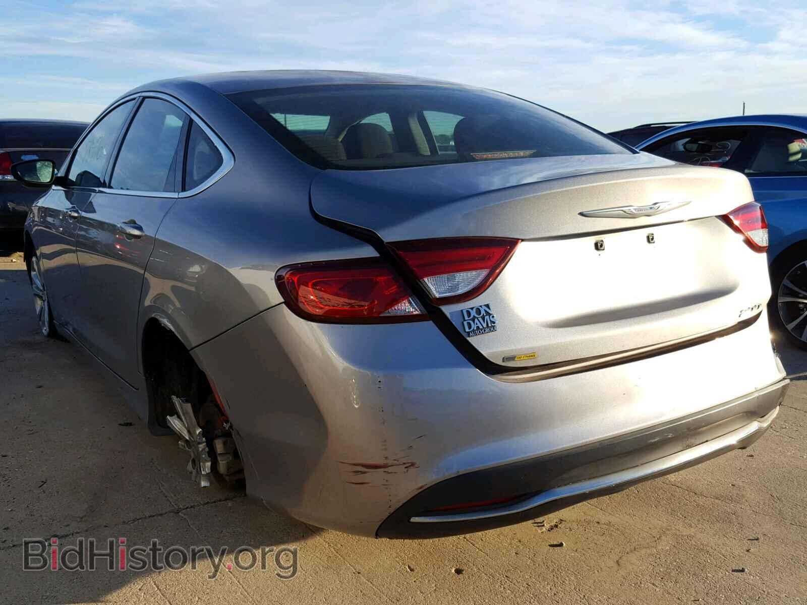 2015 CHRYSLER 200 - VIN: 1C3CCCAB8FN637188 - Photo 3