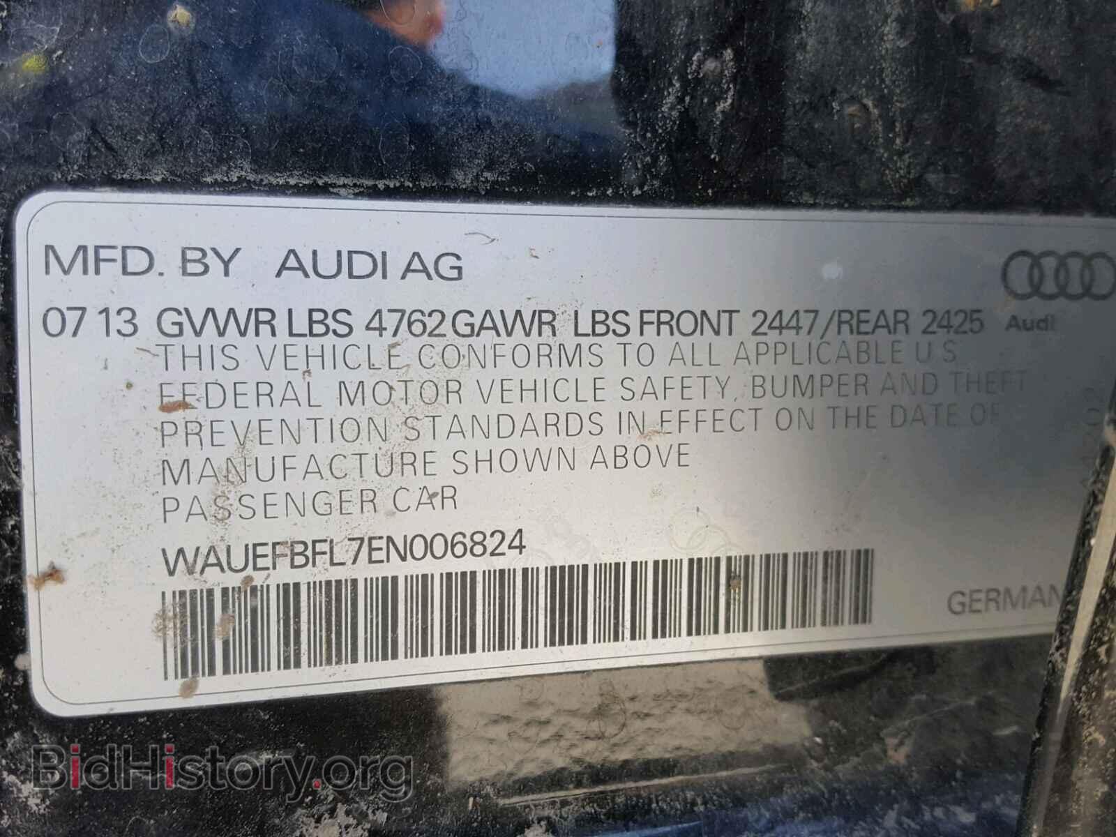 2014 AUDI A4 - VIN: WAUEFBFL7EN006824 - Photo 10