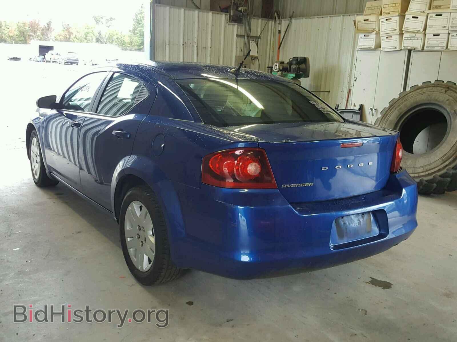 2012 DODGE AVENGER - VIN: 1C3CDZAB0CN173521 - Фото 3
