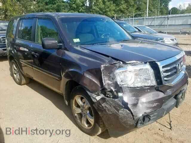 Photo 5FNYF4H49CB015733 - HONDA PILOT EX 2012