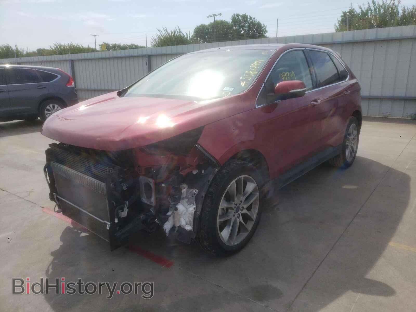 2017 FORD EDGE - VIN: 2FMPK3K82HBB56379 - Фото 2