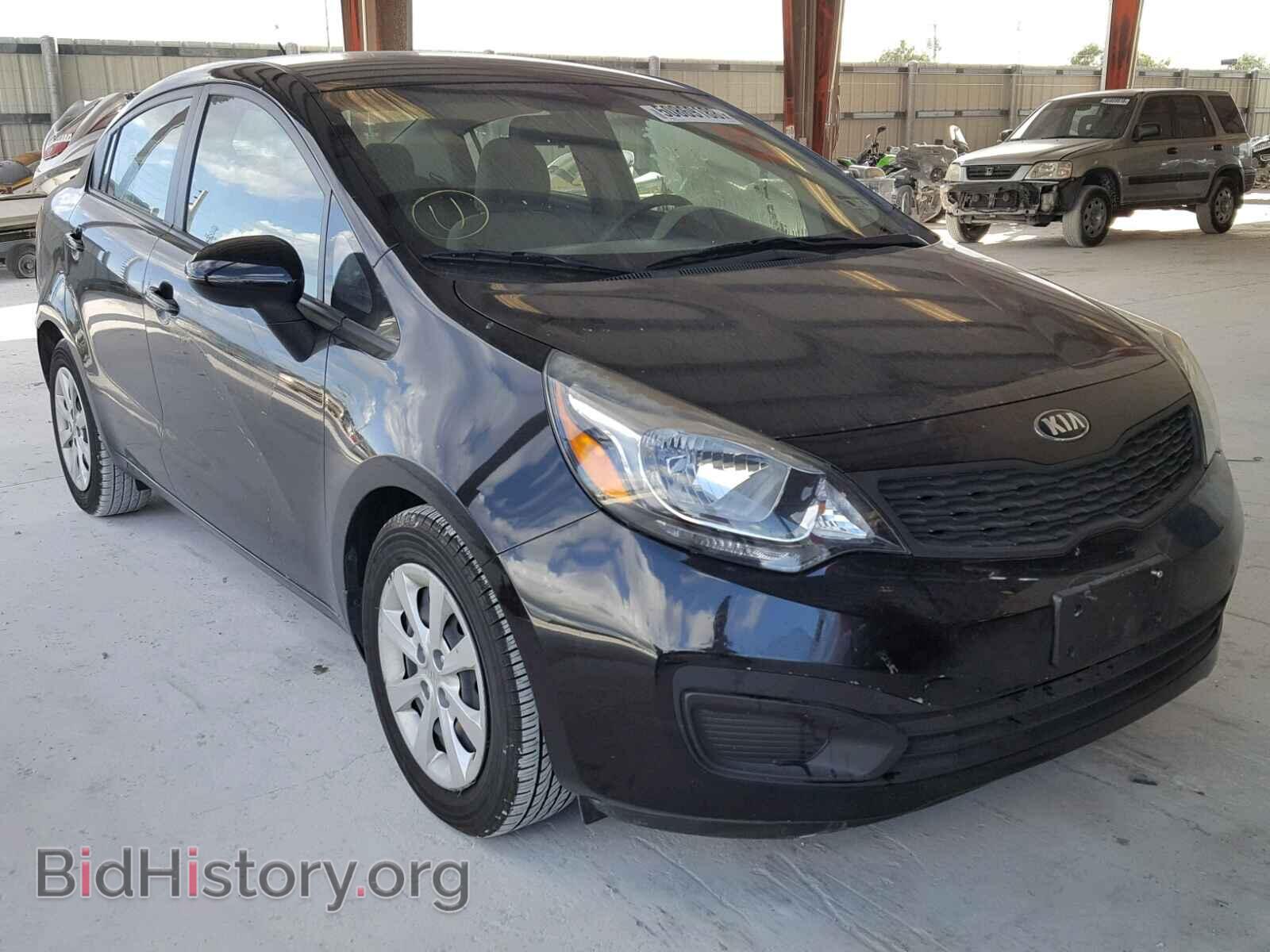 Фотография KNADM4A34F6455295 - KIA RIO 2015