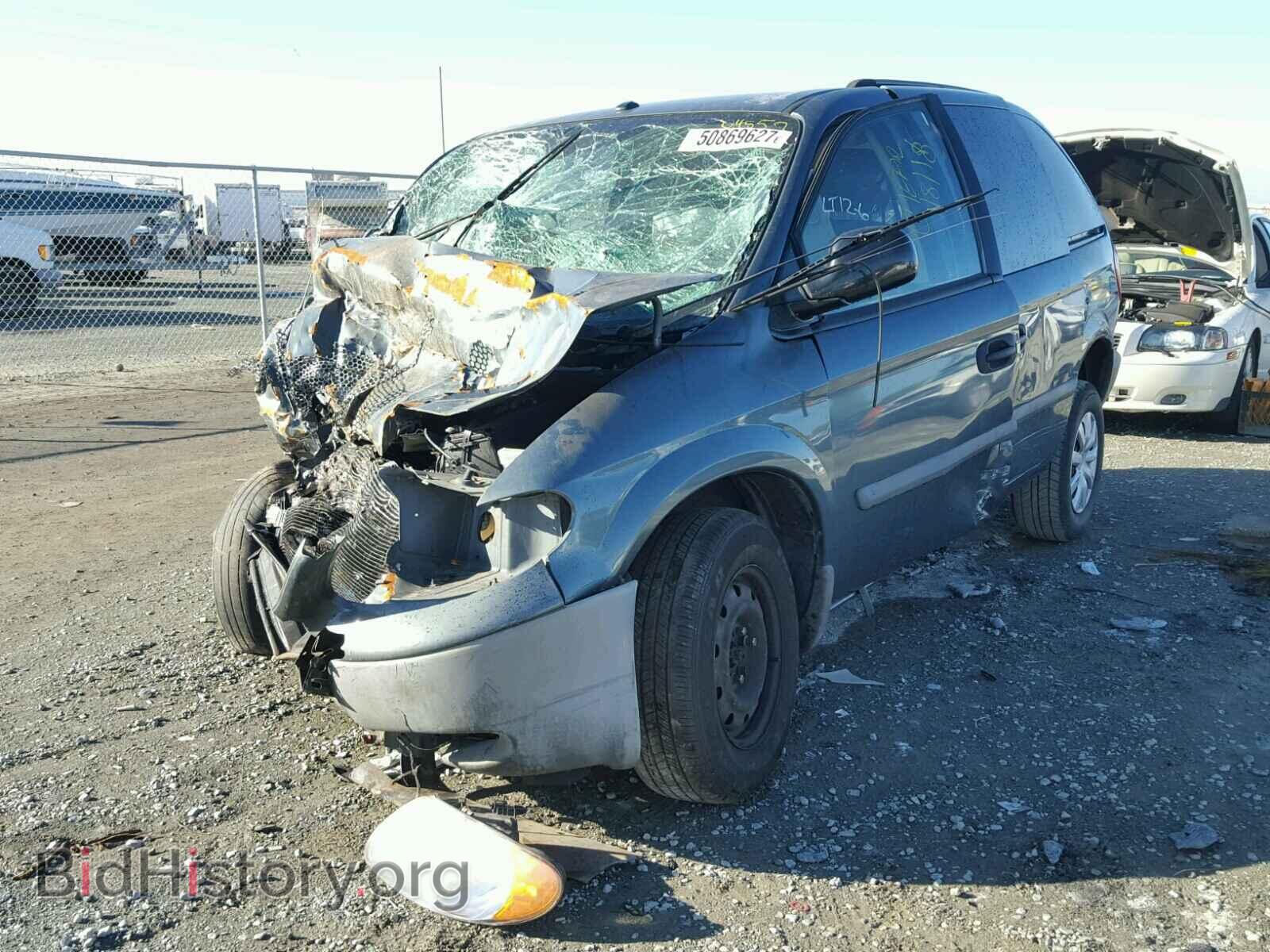 2007 DODGE CARAVAN - VIN: 1D4GP25R67B204557 - Фото 2