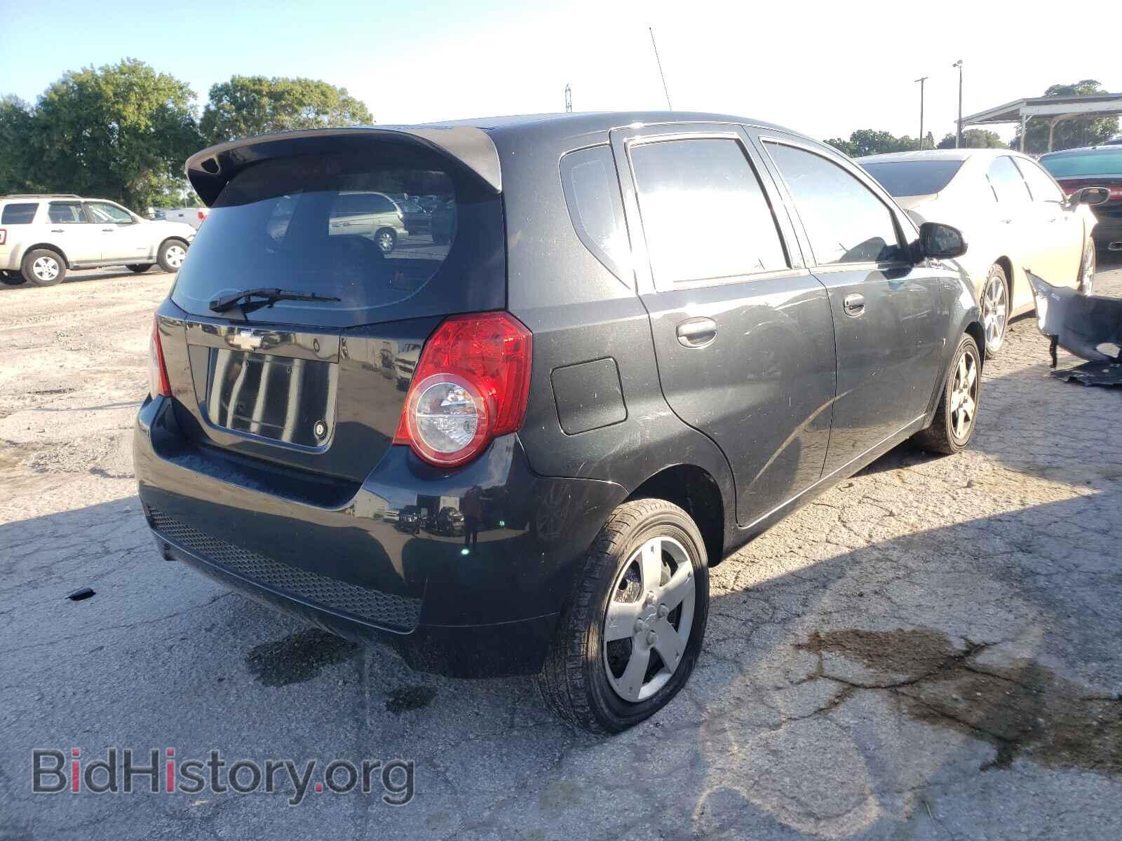2009 CHEVROLET AVEO - VIN: KL1TD66E49B608183 - Фото 4
