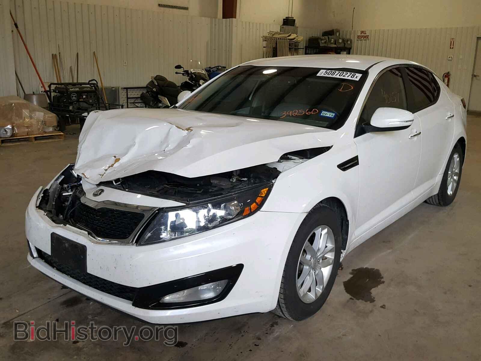 2013 KIA OPTIMA - VIN: KNAGM4A76D5392560 - Фото 2