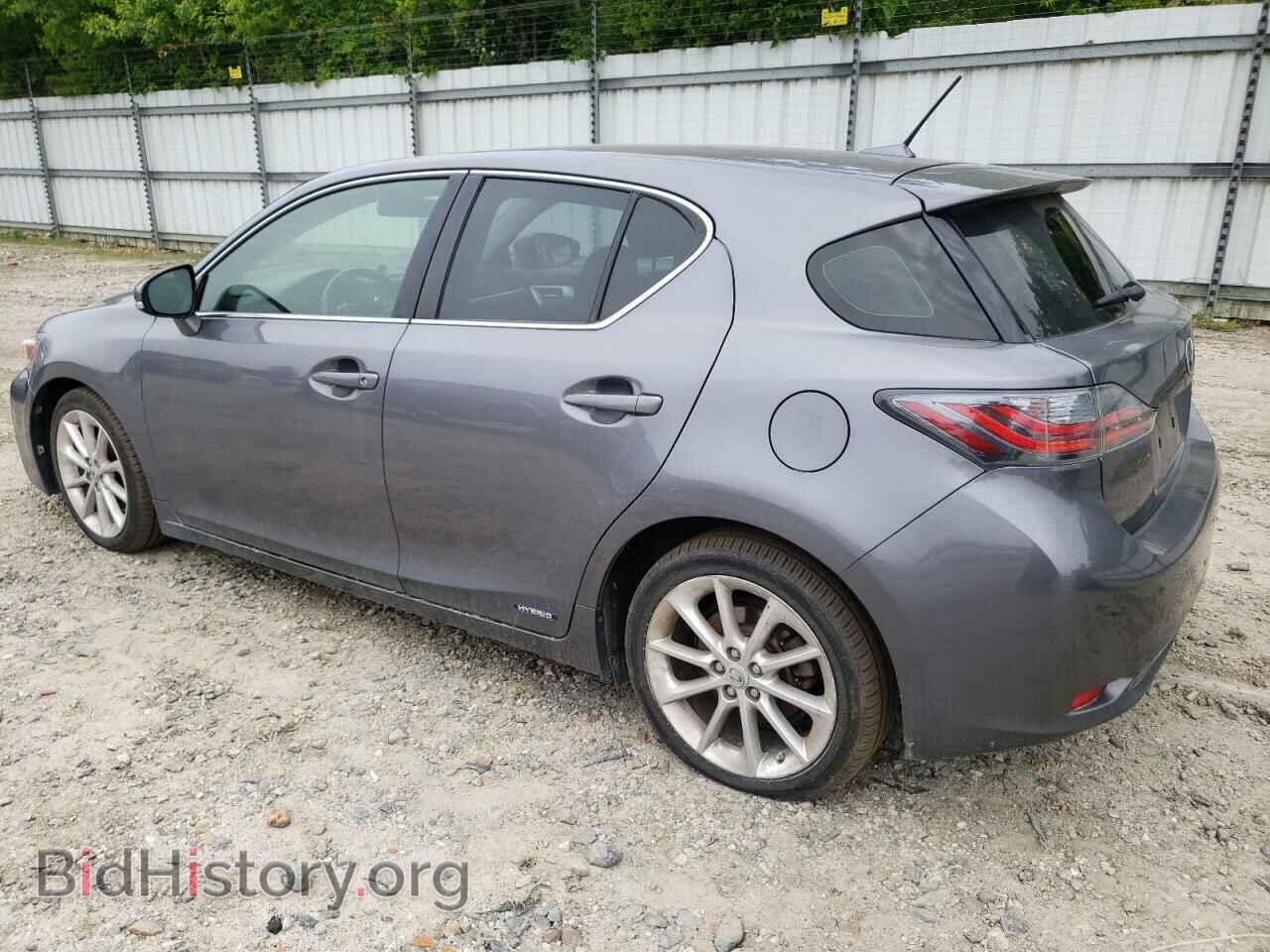 2012 LEXUS CT 200 - VIN: JTHKD5BH4C2084926 - Фото 2