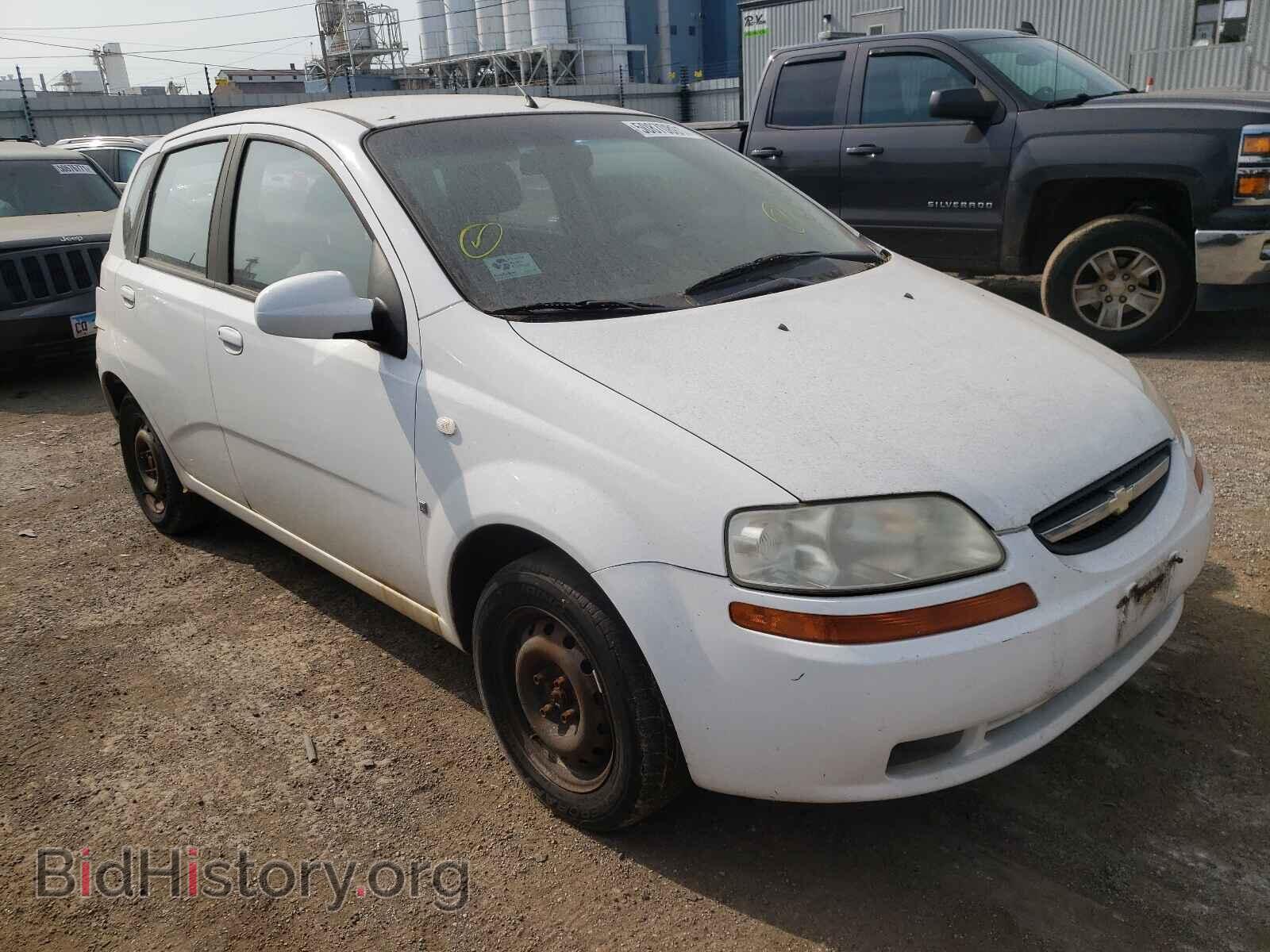 Фотография KL1TD66657B744926 - CHEVROLET AVEO 2007