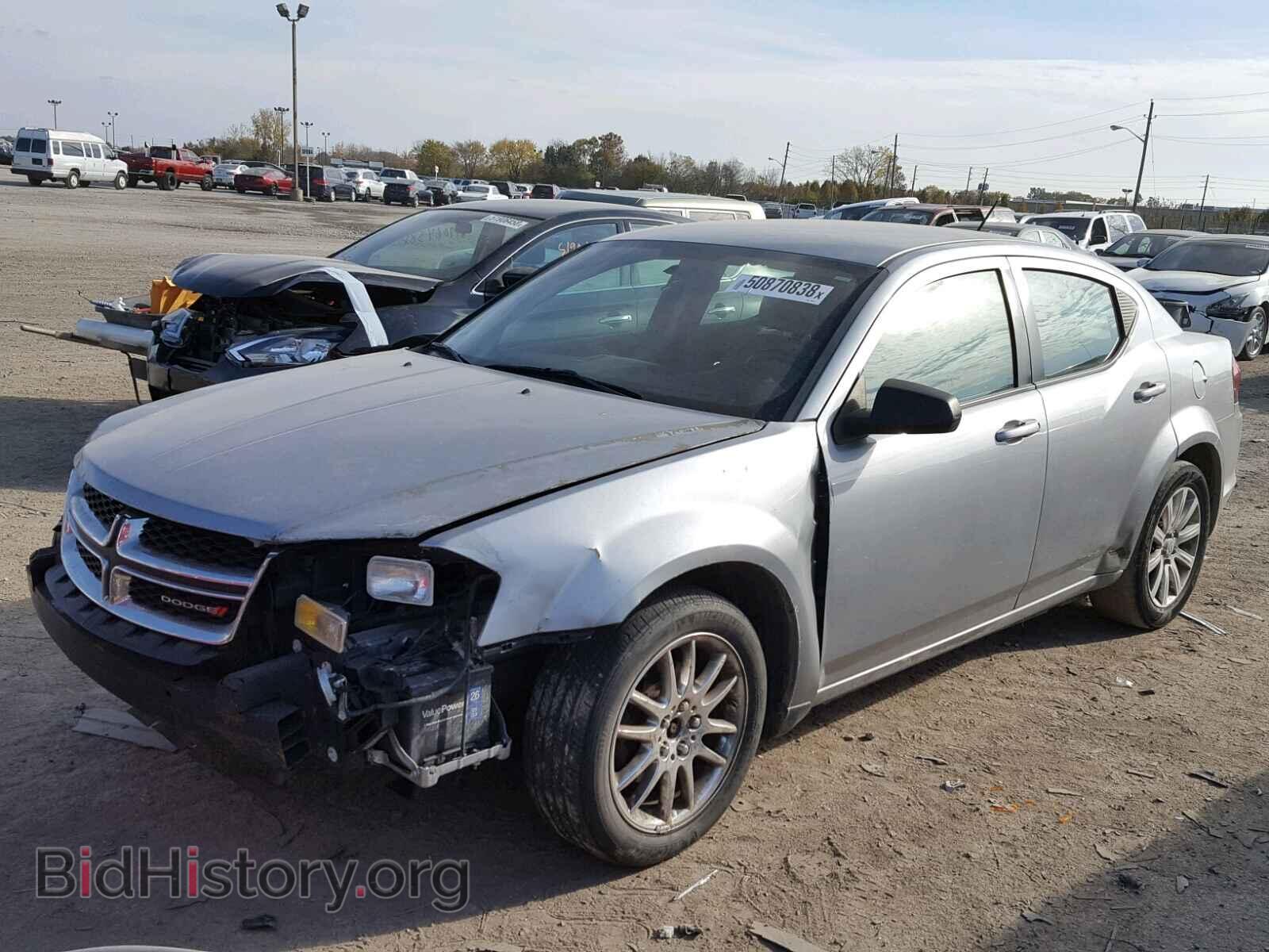 2014 DODGE AVENGER - VIN: 1C3CDZAB7EN145430 - Фото 2