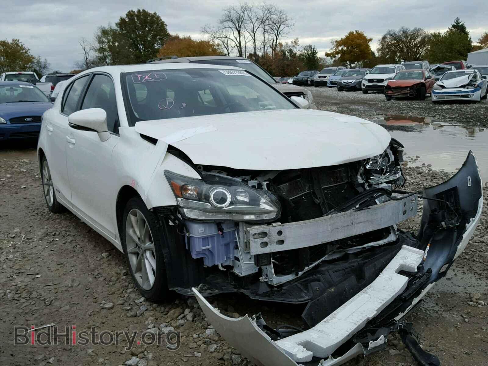 Photo JTHKD5BH7C2098612 - LEXUS CT 200 2012