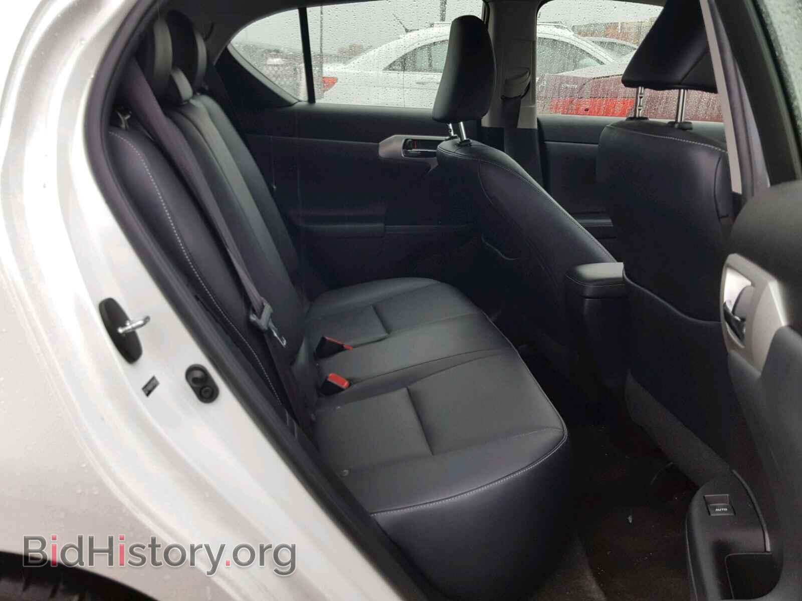 2012 LEXUS CT 200 - VIN: JTHKD5BH7C2098612 - Фото 6
