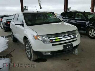 2009 Ford EDGE Edge SEL, белый — VIN 2FMDK48C89BA44403, Copart