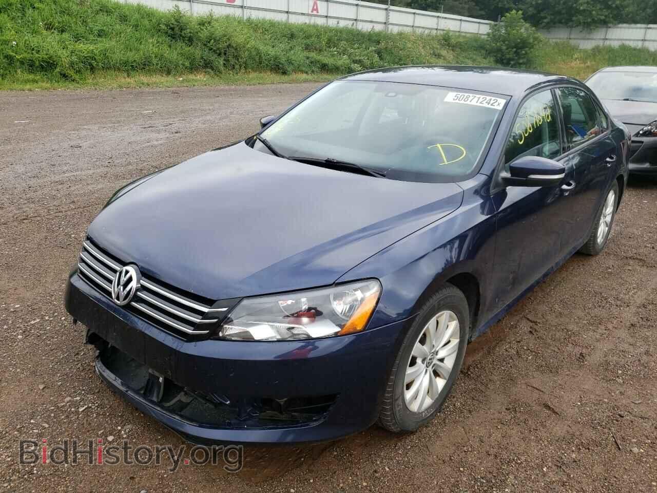 2013 VOLKSWAGEN PASSAT - VIN: 1VWAP7A34DC064982 - Фото 2