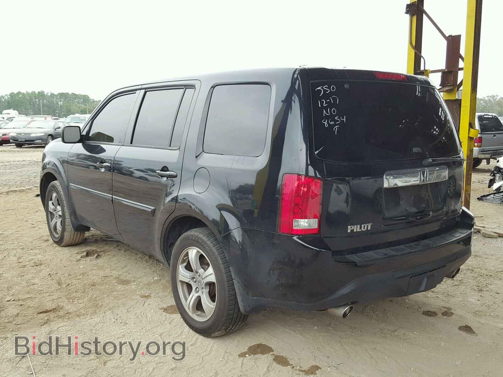 2012 HONDA PILOT - VIN: 5FNYF3H76CB028654 - Фото 3