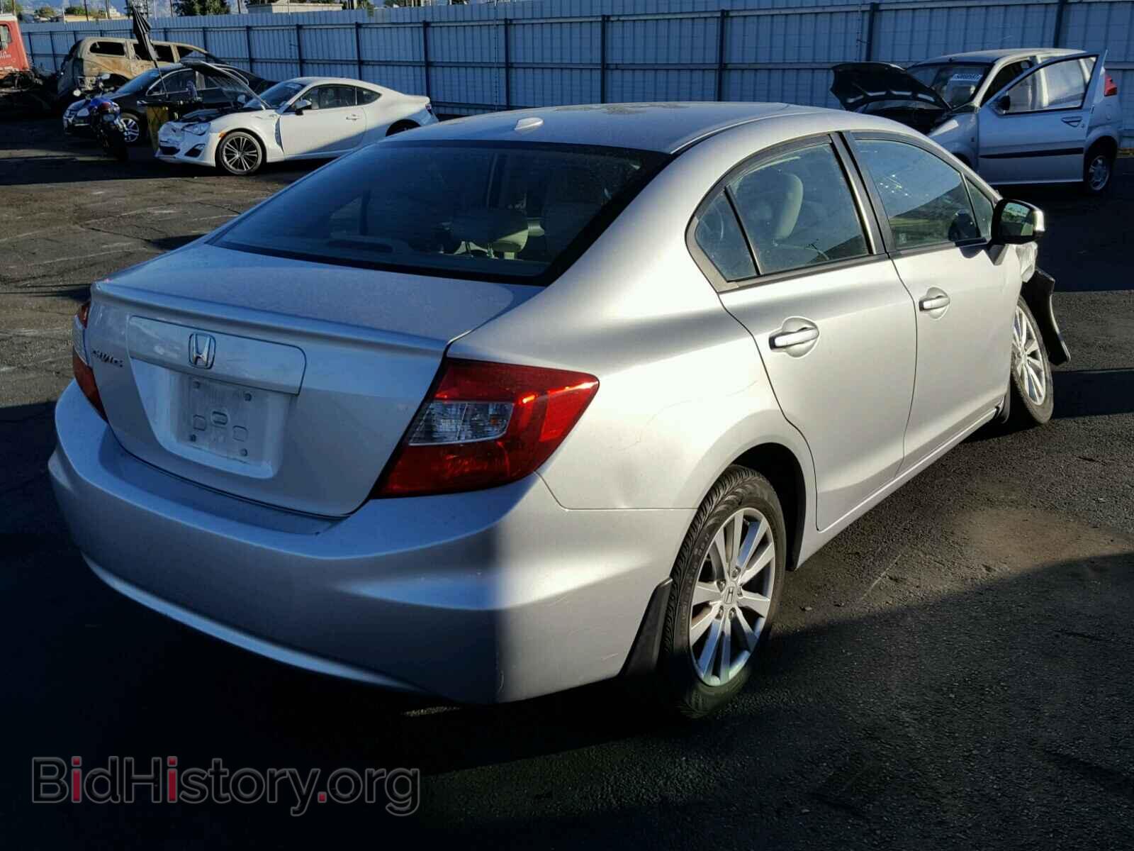 2012 HONDA CIVIC - VIN: 19XFB2F91CE332451 - Фото 4