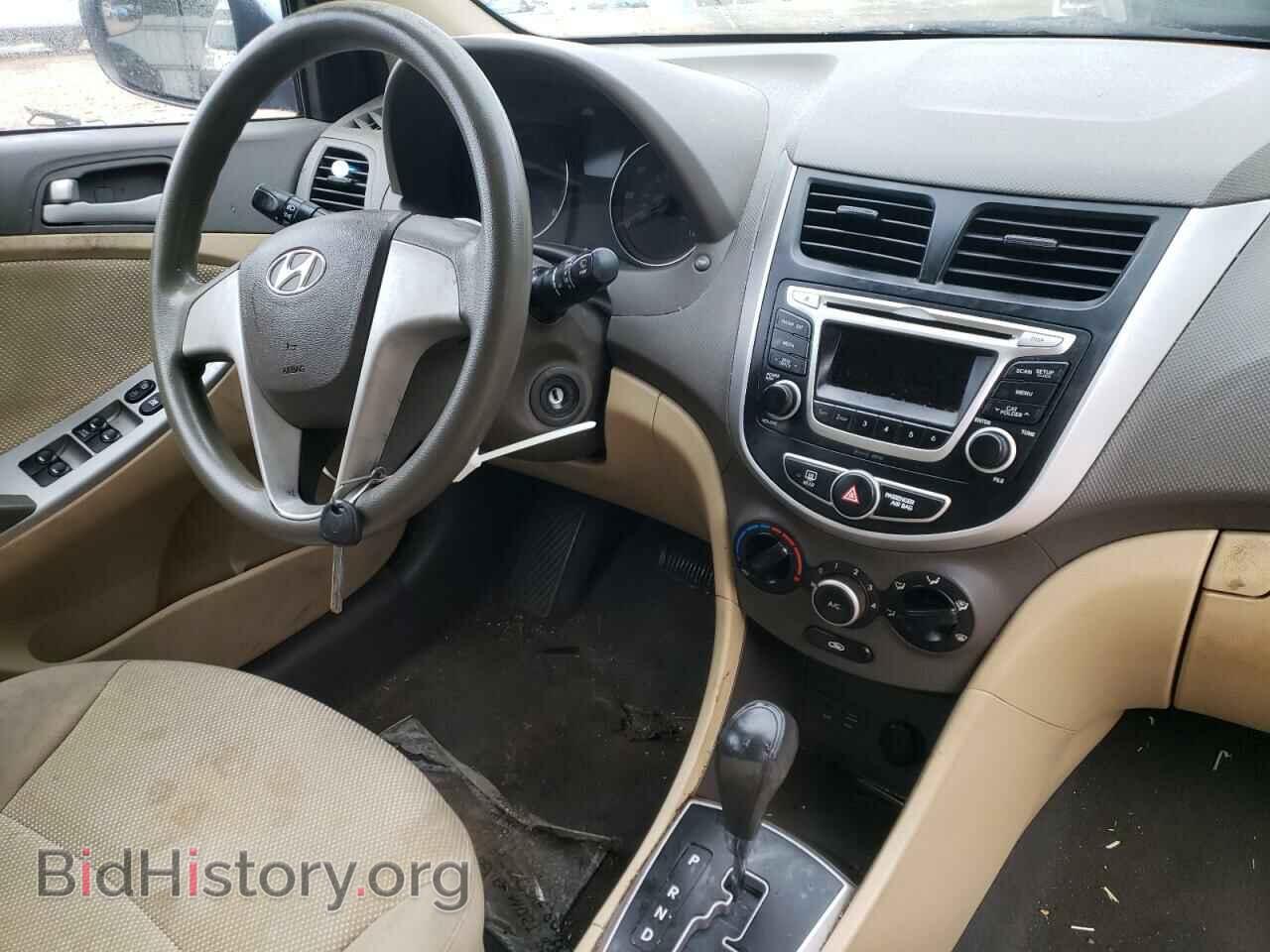 2014 HYUNDAI ACCENT - VIN: KMHCT4AE9EU637745 - Фото 9