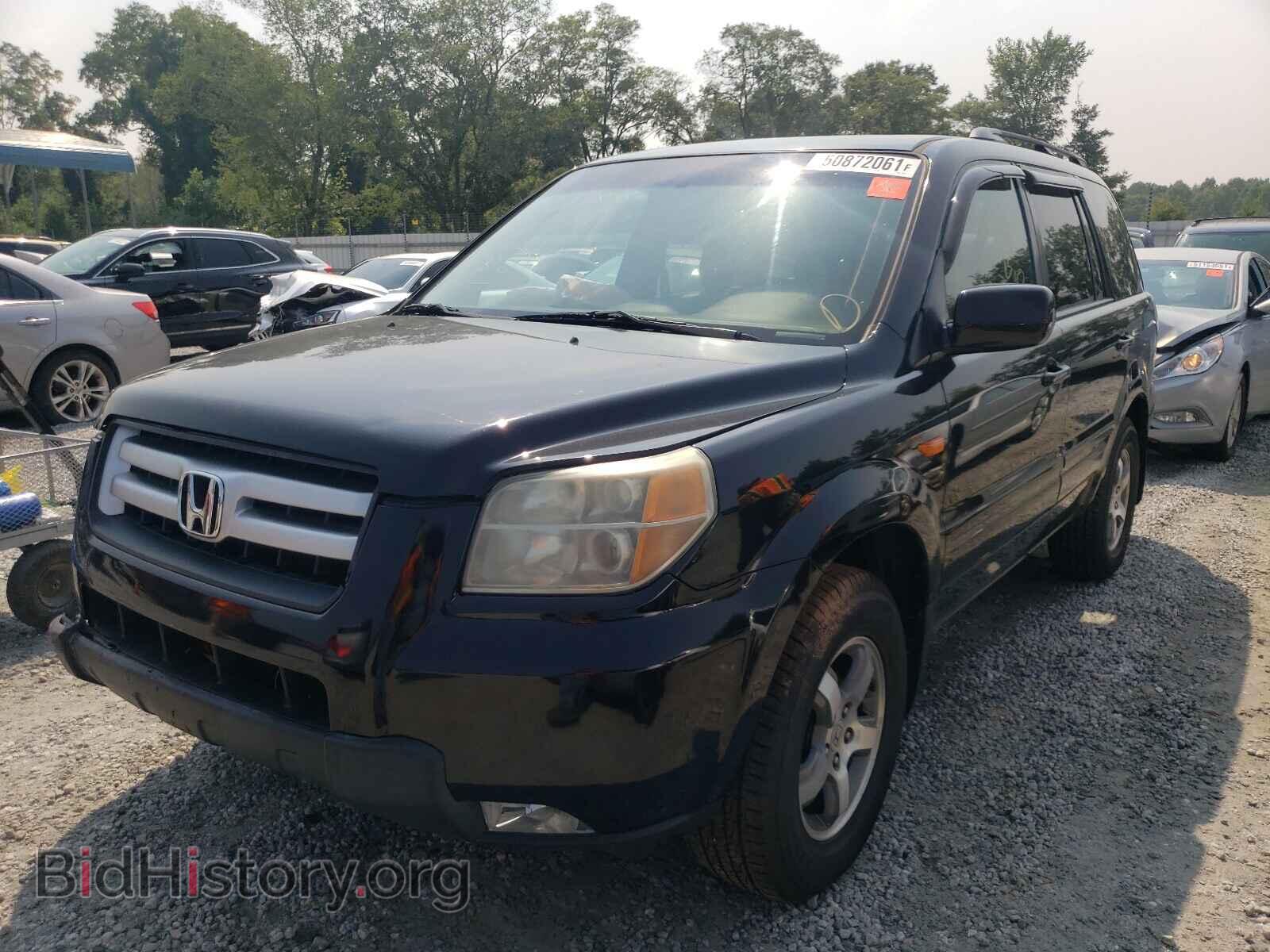 2007 HONDA PILOT - VIN: 2HKYF18707H517207 - Фото 2