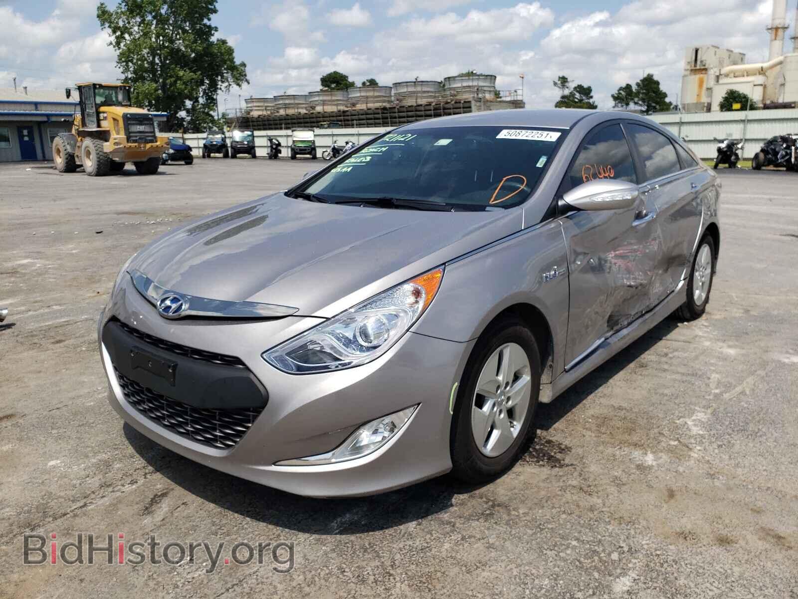 2012 HYUNDAI SONATA - VIN: KMHEC4A49CA033997 - Фото 2