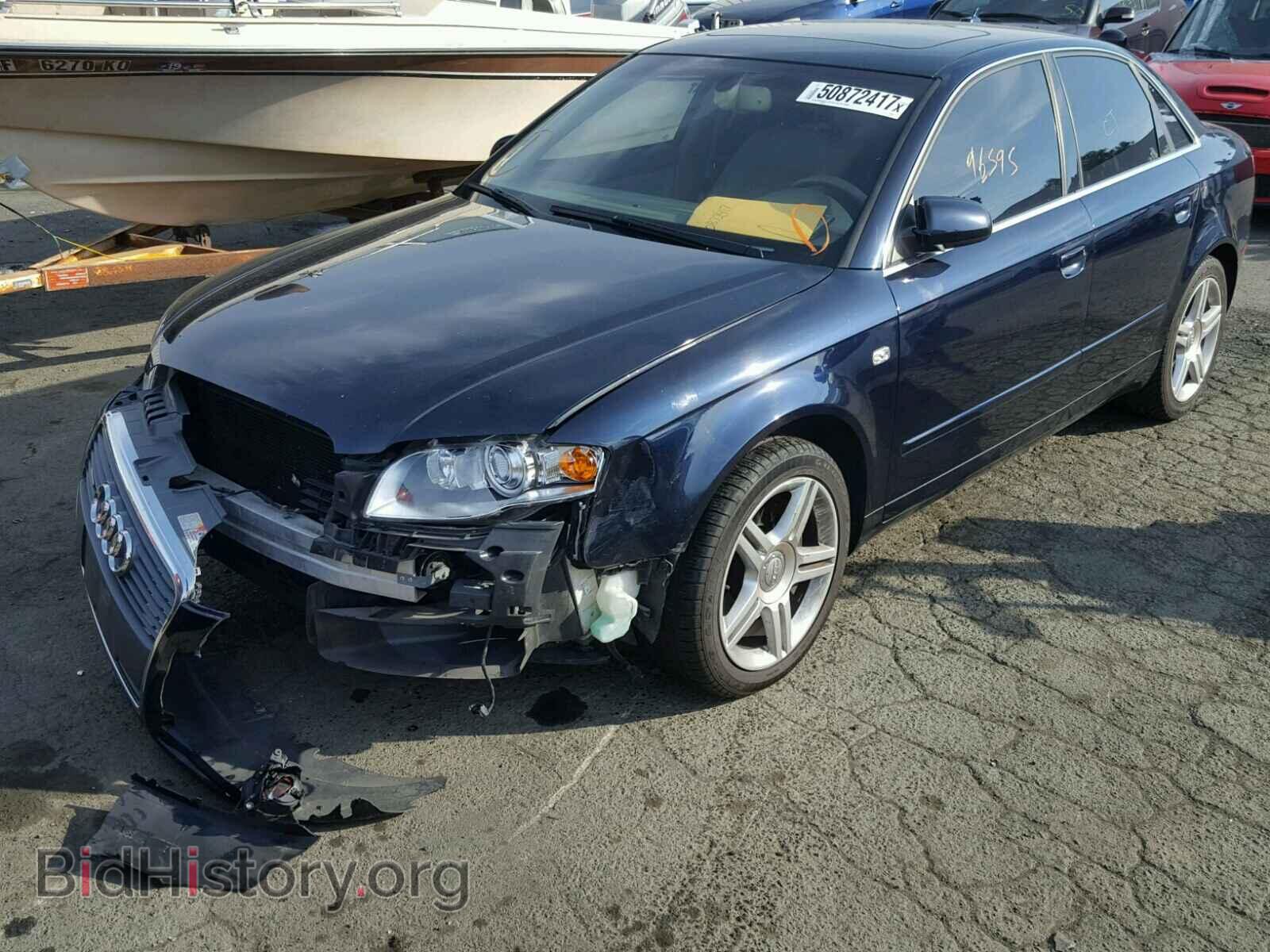 2007 AUDI A4 - VIN: WAUDF78E37A107537 - Фото 2