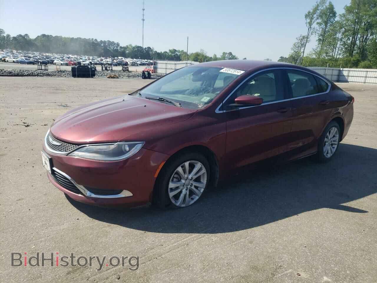 Фотография 1C3CCCAB5GN187730 - CHRYSLER 200 2016