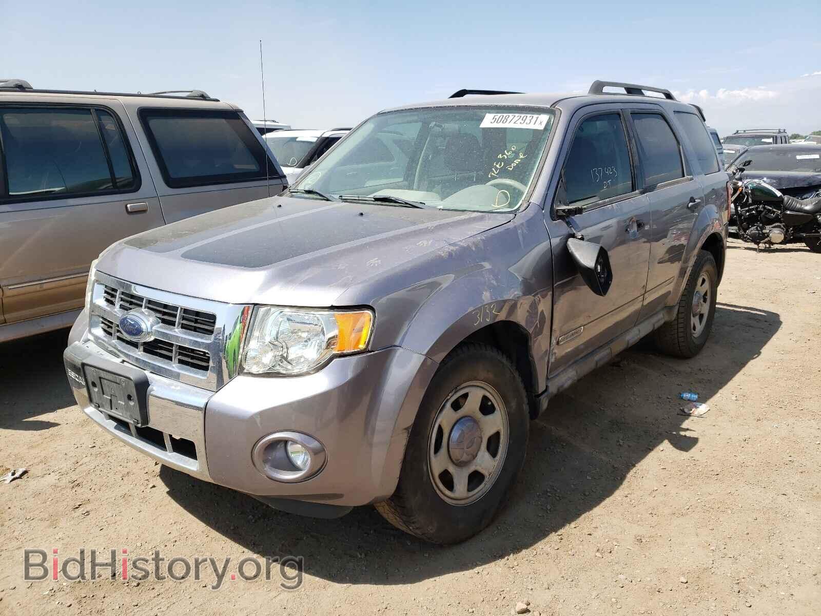 2008 FORD ESCAPE - VIN: 1FMCU02Z78KE00355 - Фото 2