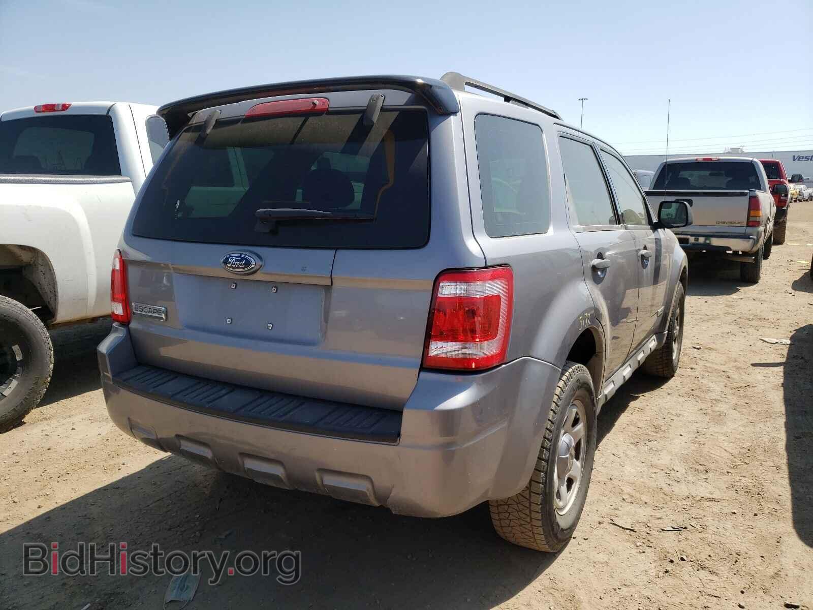 2008 FORD ESCAPE - VIN: 1FMCU02Z78KE00355 - Фото 4
