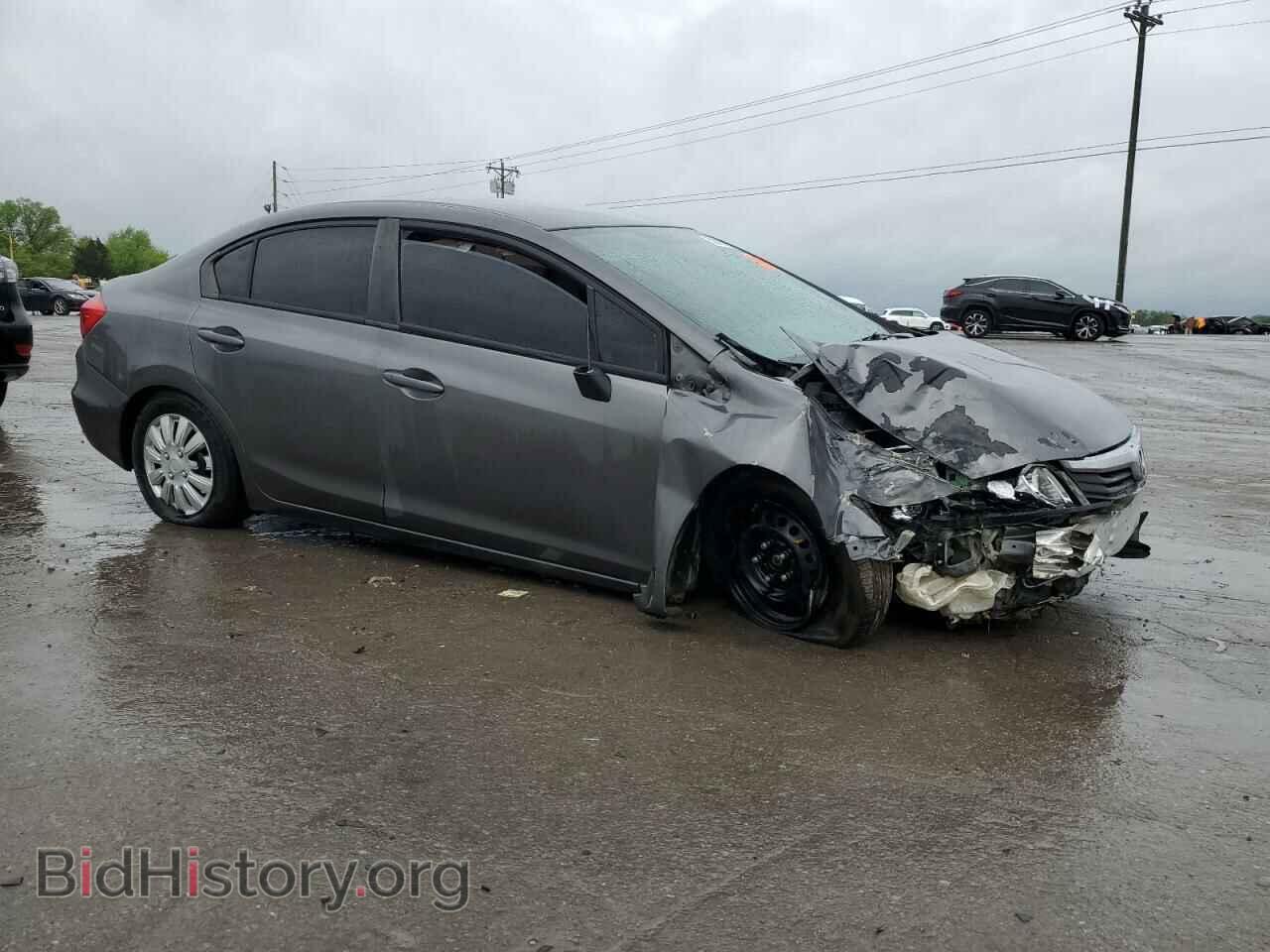 2012 HONDA CIVIC - VIN: 2HGFB2F55CH598087 - Фото 4