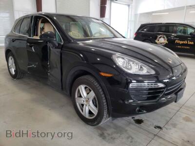 2012 Porsche CAYENNE, black — VIN WP1AA2A25CLA09727, Copart
